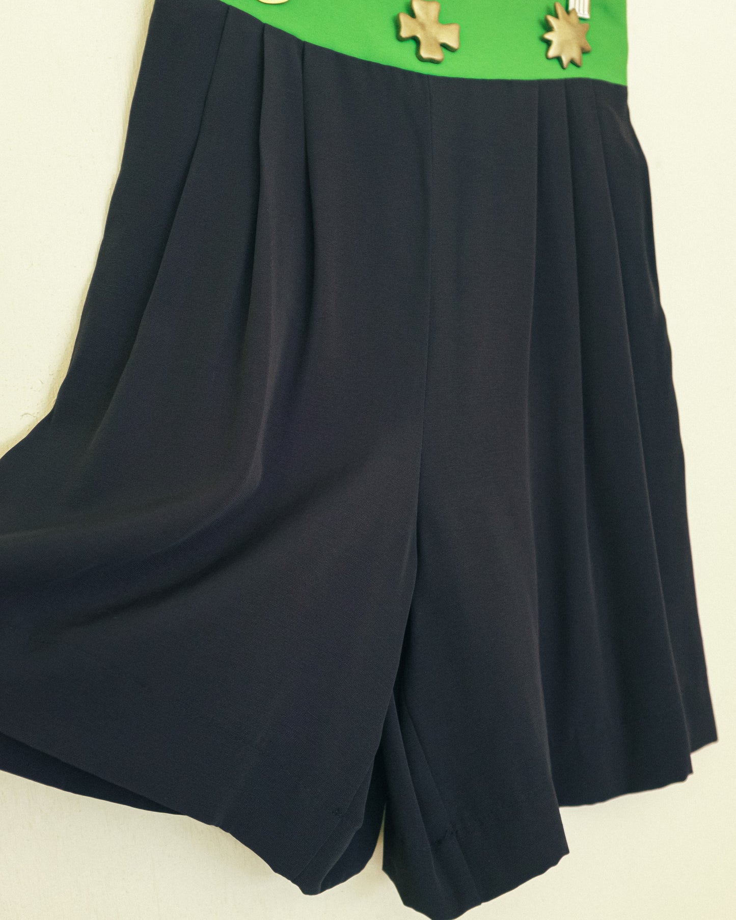 Brass Button Shorts