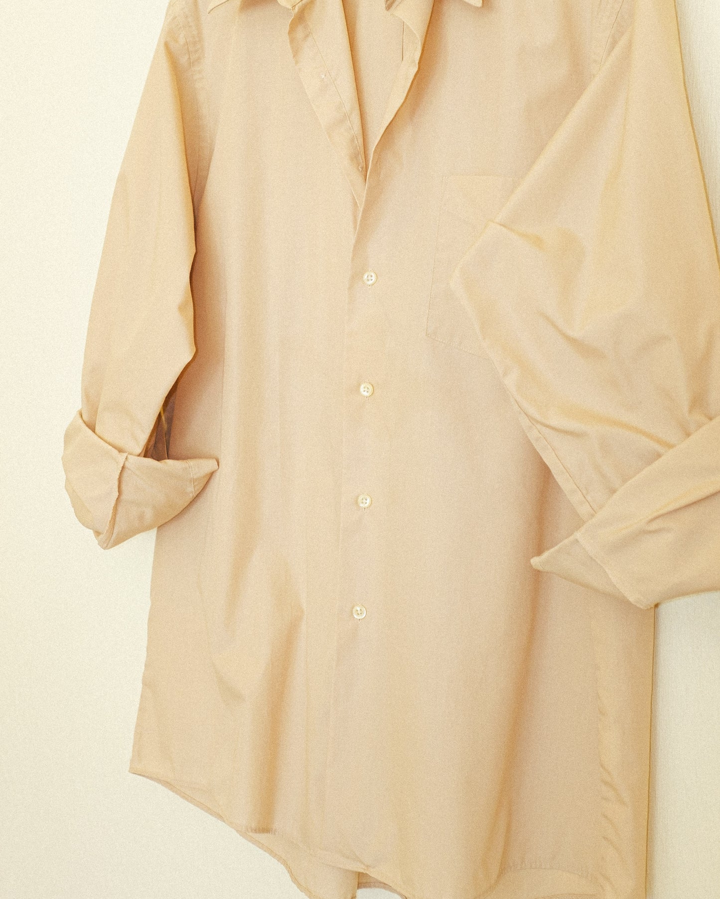 Boyfriend Button Up - Sand