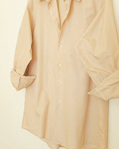 Boyfriend Button Up - Sand