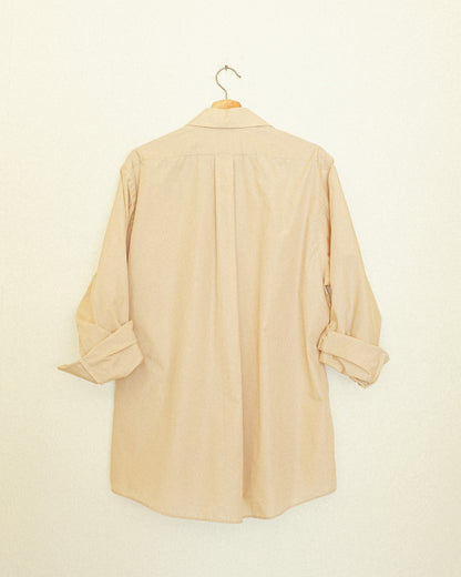 Boyfriend Button Up - Sand