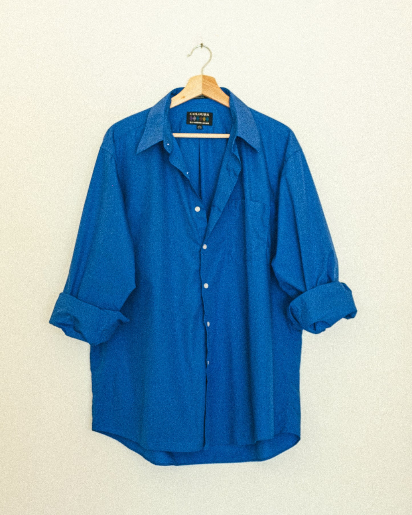 Boyfriend Button Up - Blue