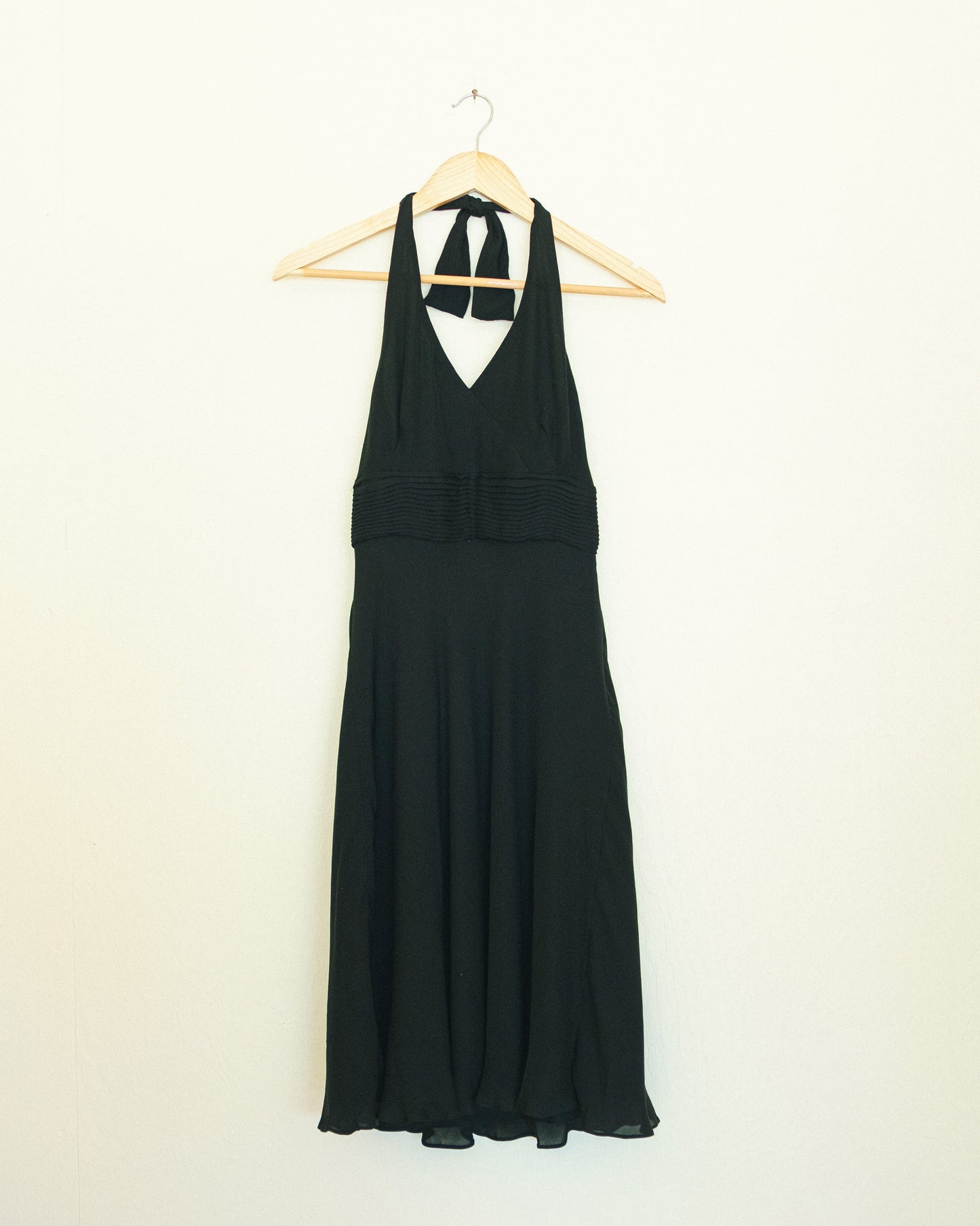 Silk Halter Dress