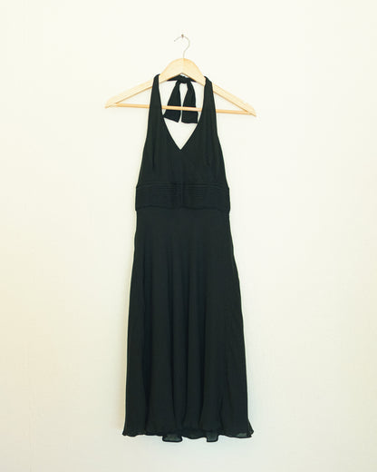 Silk Halter Dress