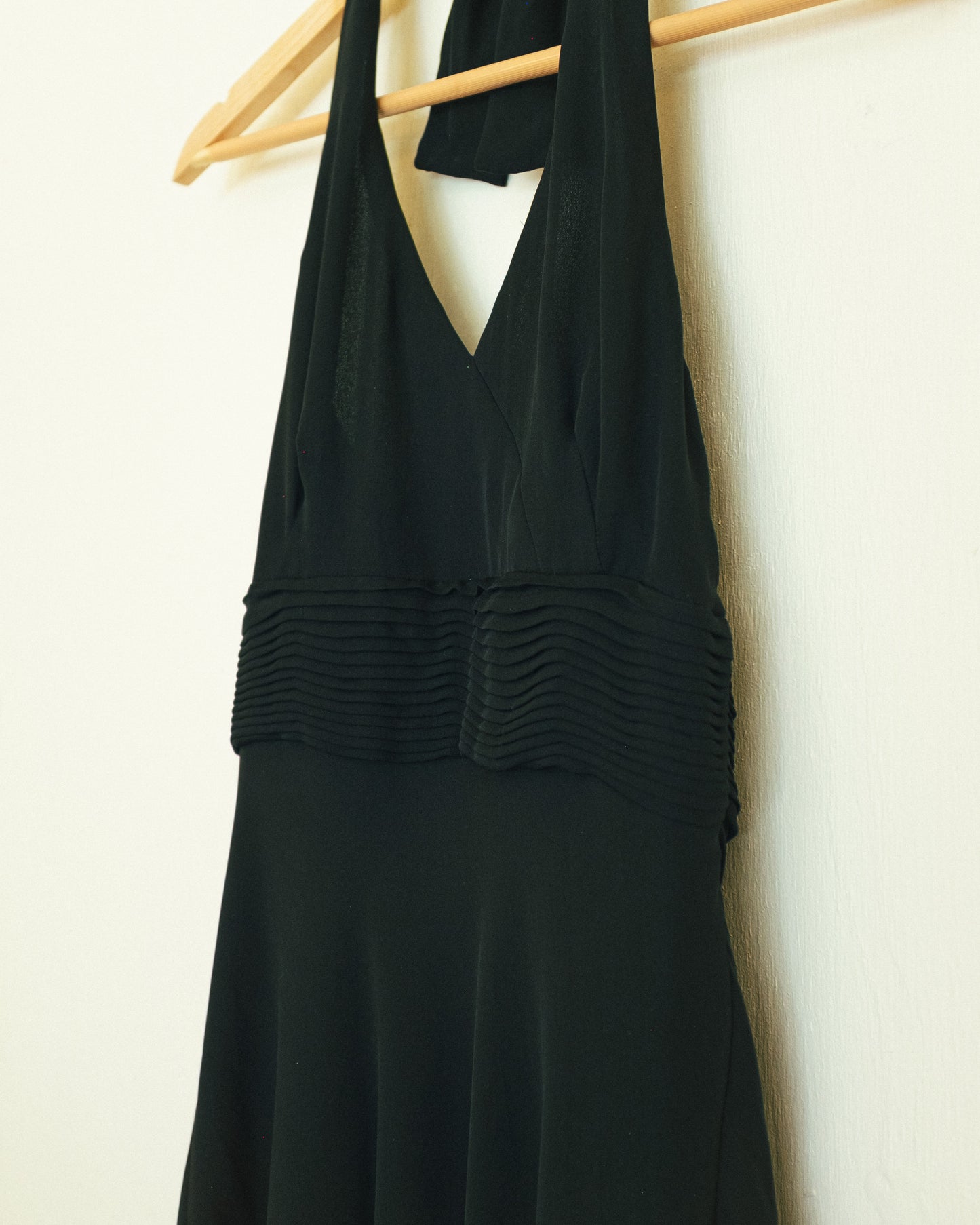 Silk Halter Dress