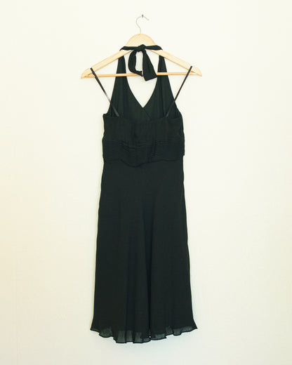 Silk Halter Dress