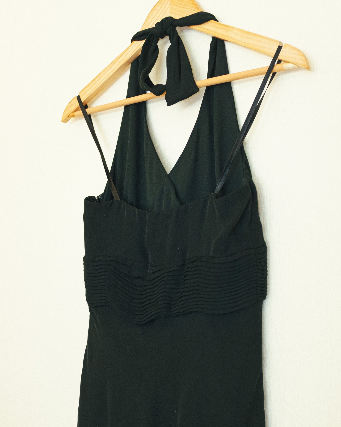 Silk Halter Dress