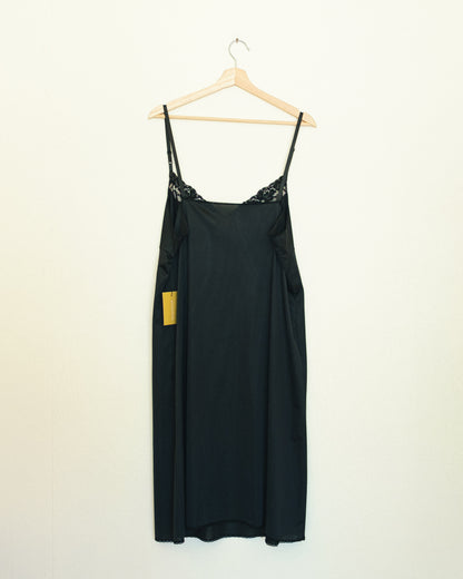 Noir Lace Slip