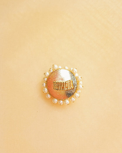 Pearl Cluster Ring