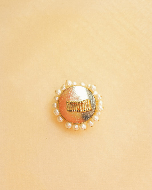 Pearl Cluster Ring