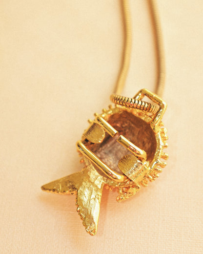 Pufferfish Pendant Necklace