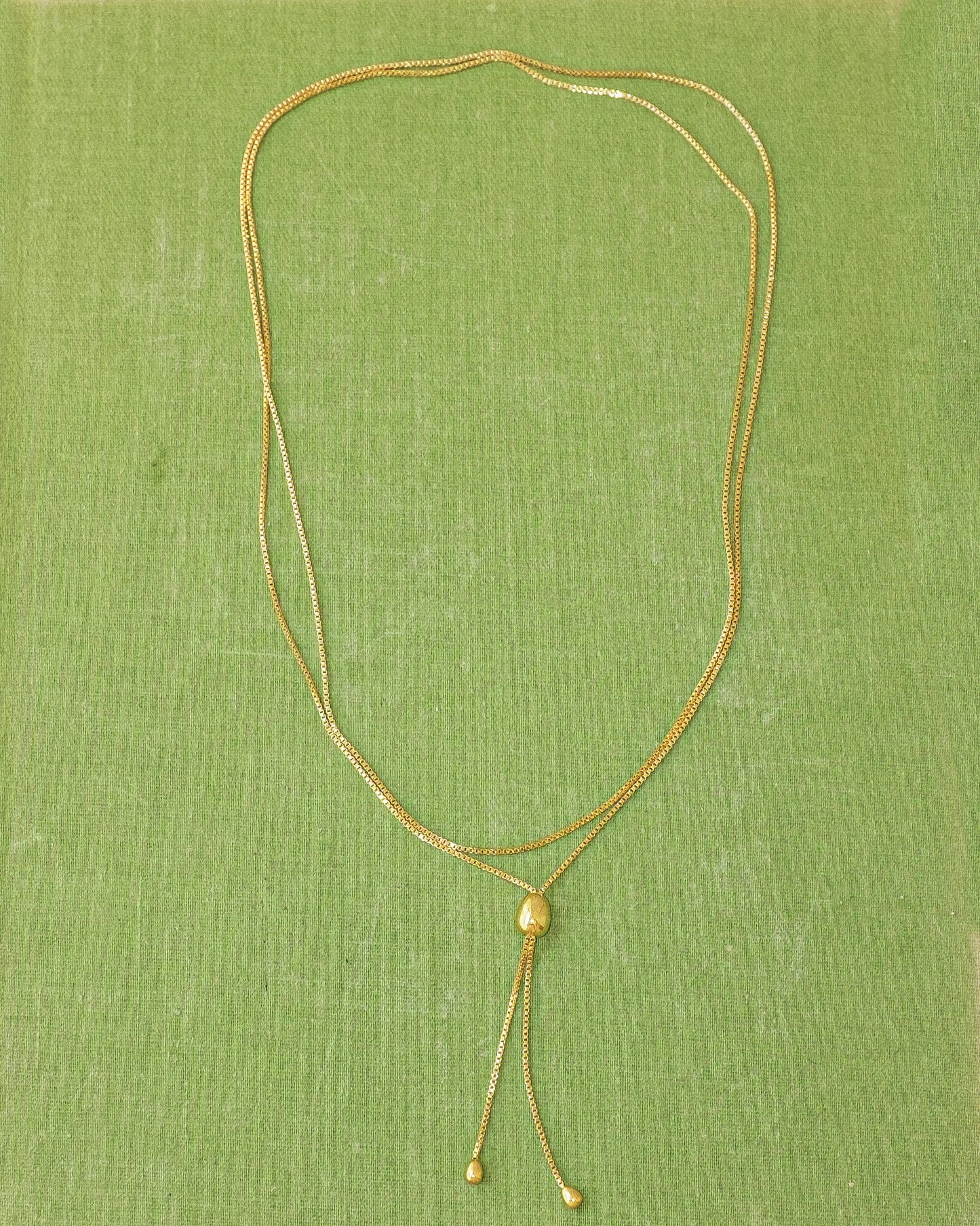 Infinity Bolo Necklace - Gold
