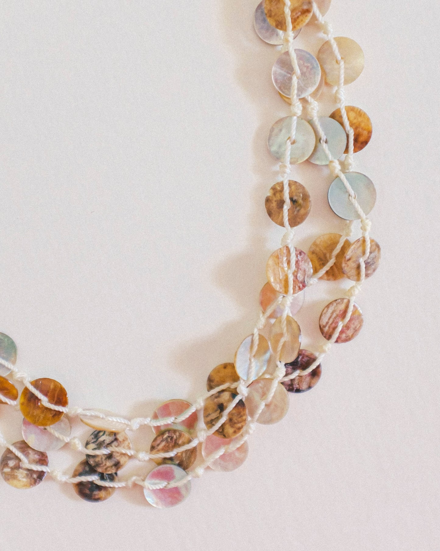 Shell Sequin Necklace