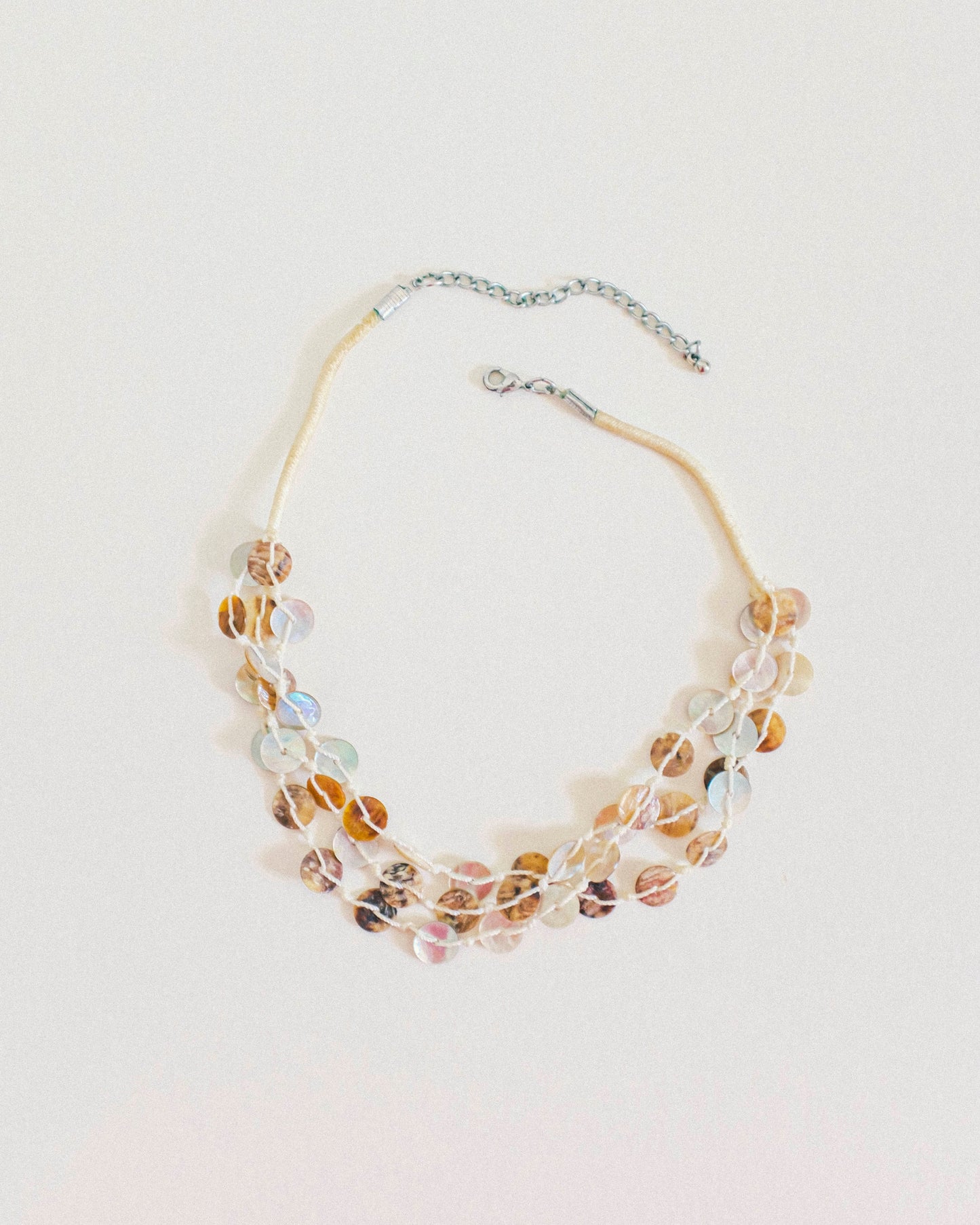 Shell Sequin Necklace