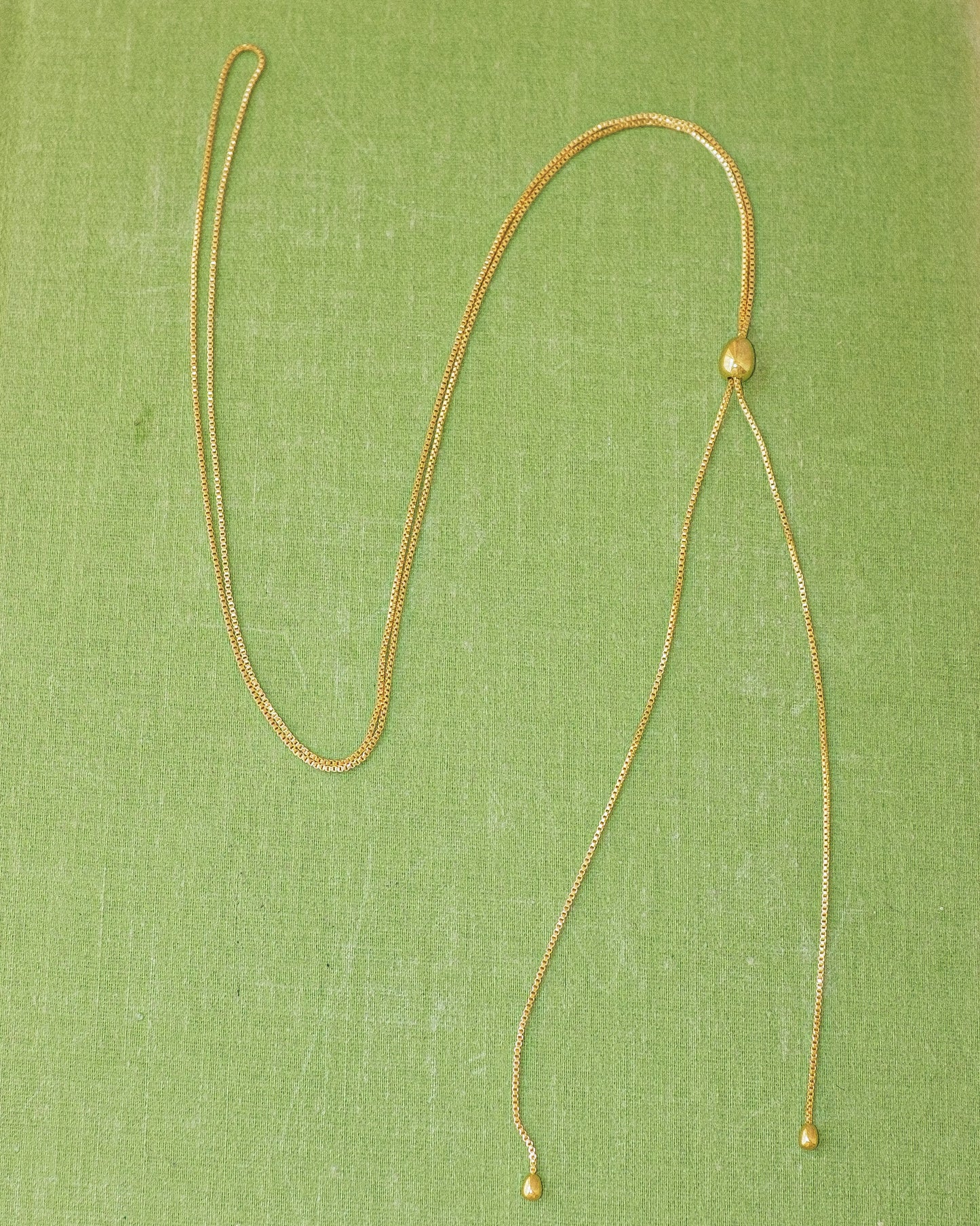 Infinity Bolo Necklace - Gold