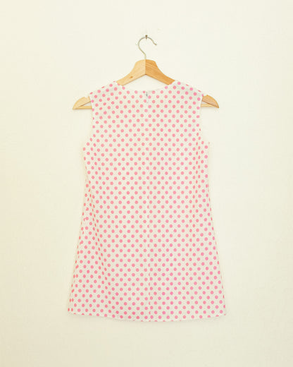 Pink Dot Tunic Top
