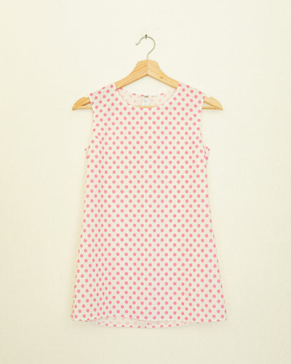 Pink Dot Tunic Top