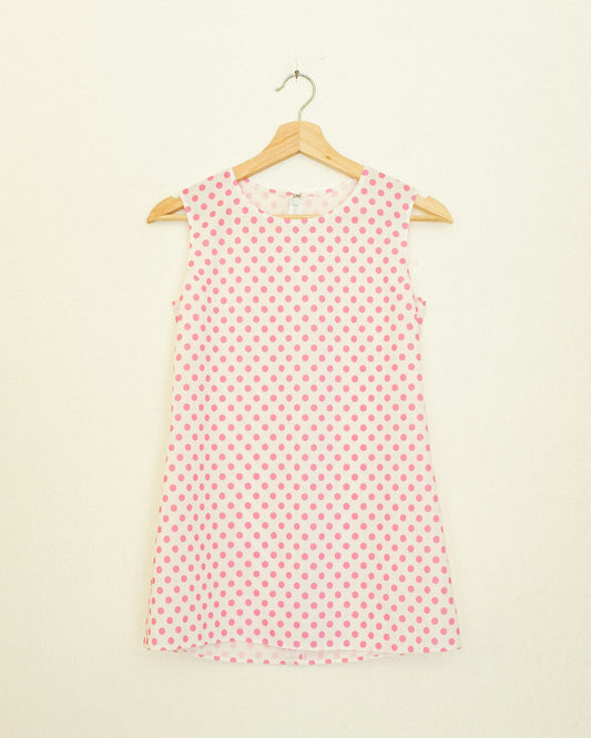 Pink Dot Tunic Top