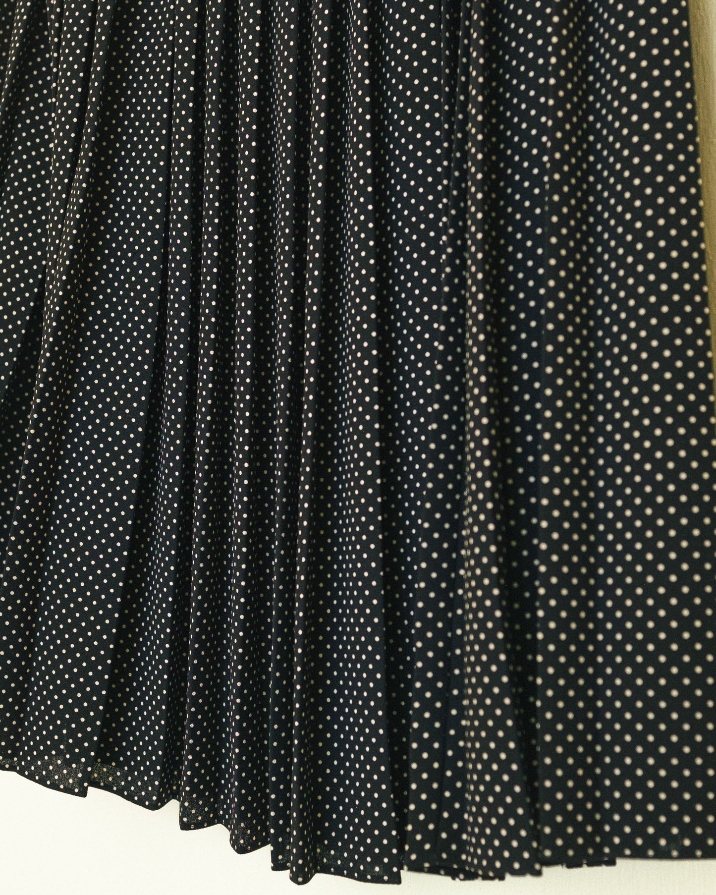 Polka Dot Pleat Skirt