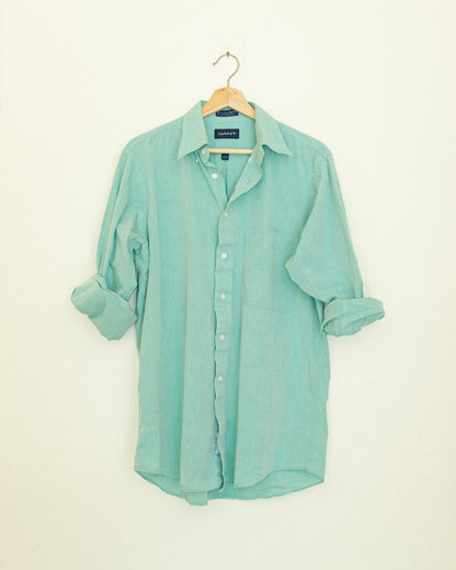 Boyfriend Button Up - GANT Sunwashed Sea