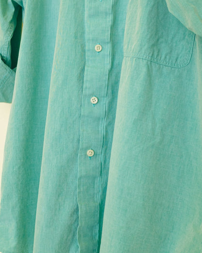 Boyfriend Button Up - GANT Sunwashed Sea