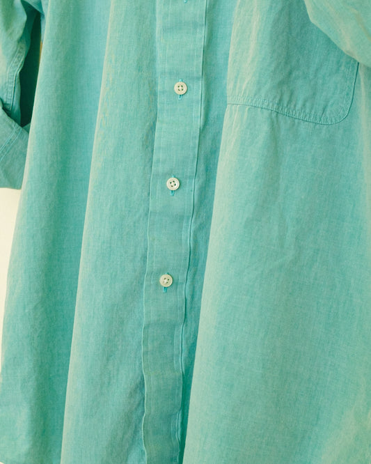 Boyfriend Button Up - GANT Sunwashed Sea