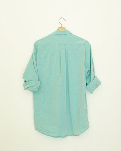 Boyfriend Button Up - GANT Sunwashed Sea