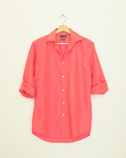 Boyfriend Button Up - Watermelon