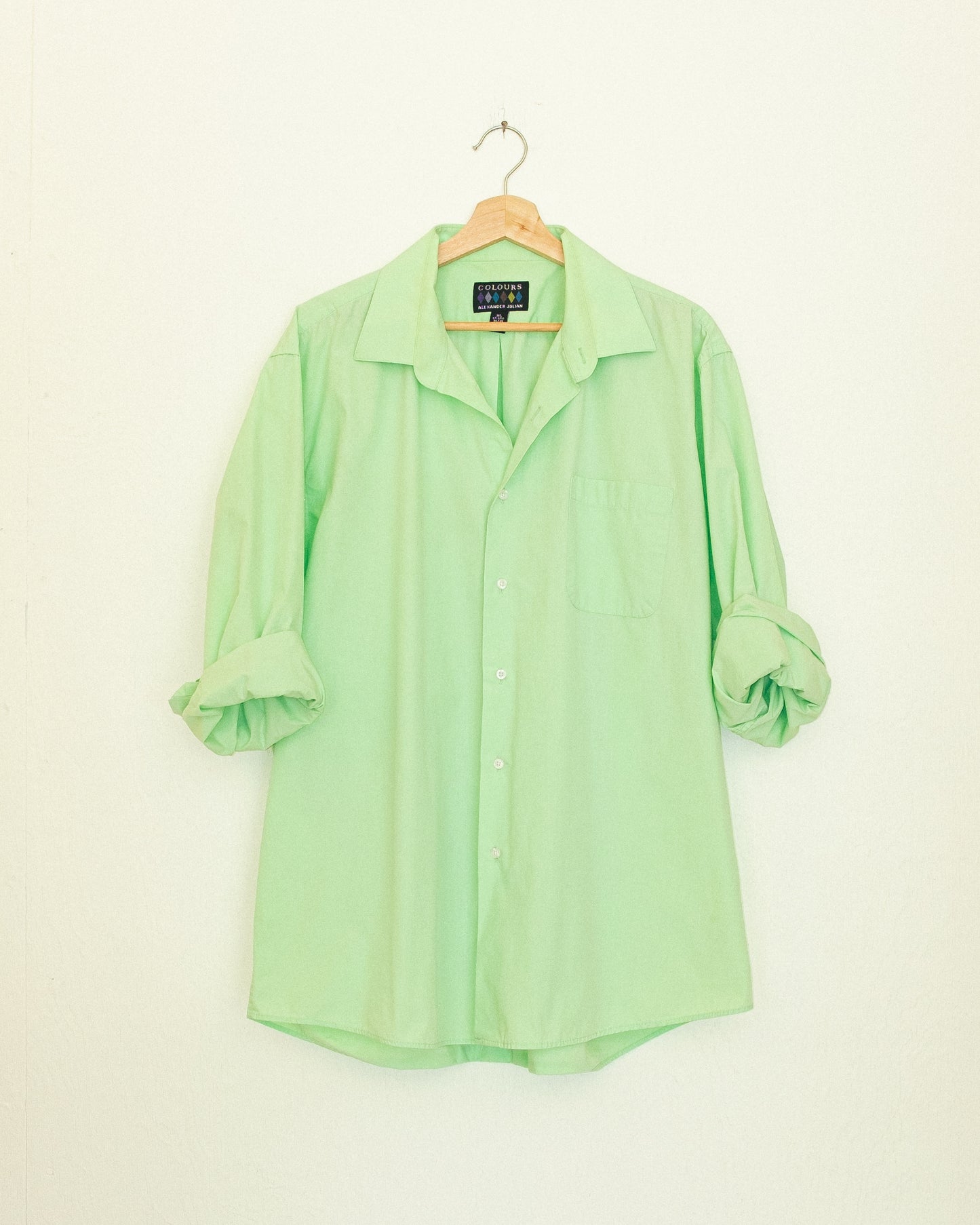 Boyfriend Button Up - Mint