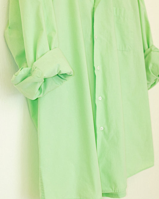 Boyfriend Button Up - Mint