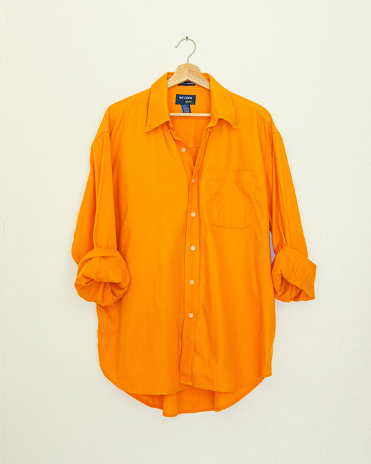 Boyfriend Button Up - Clementine