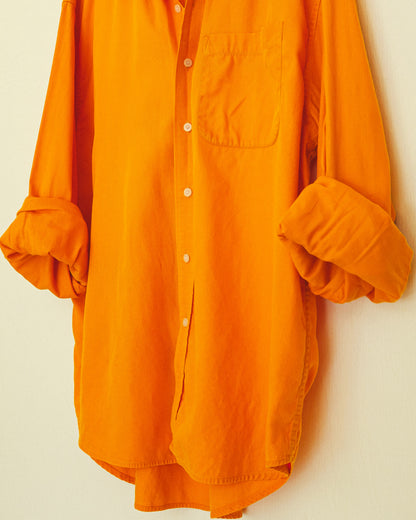 Boyfriend Button Up - Clementine