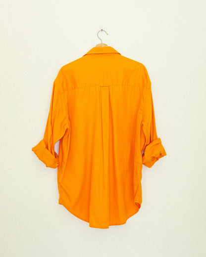 Boyfriend Button Up - Clementine