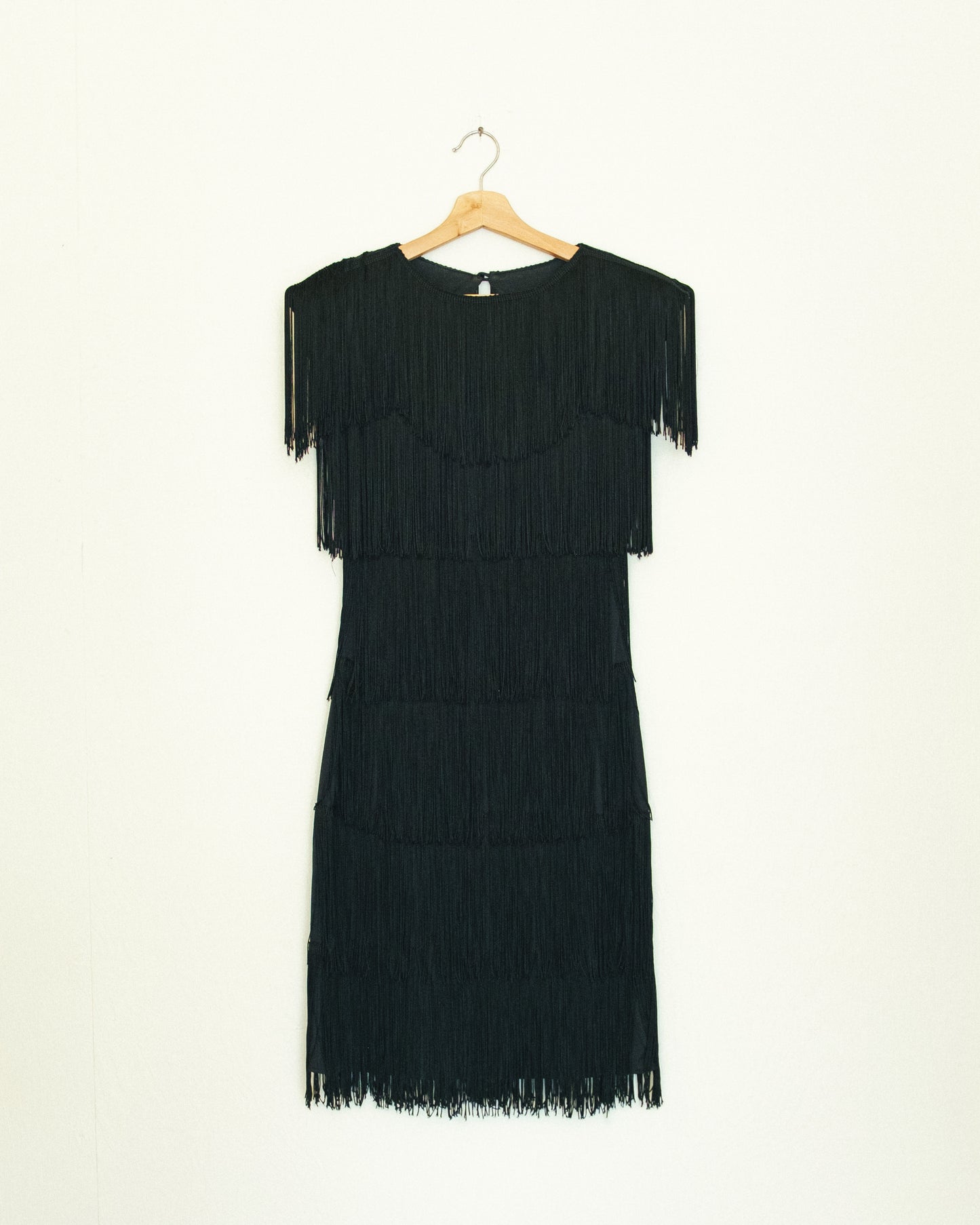 Fringe Little Black Dress