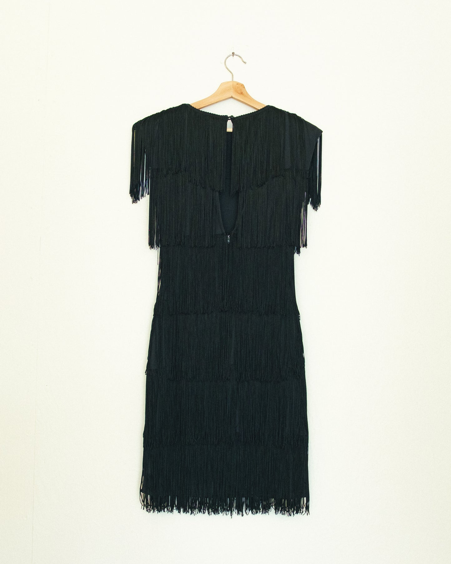 Fringe Little Black Dress