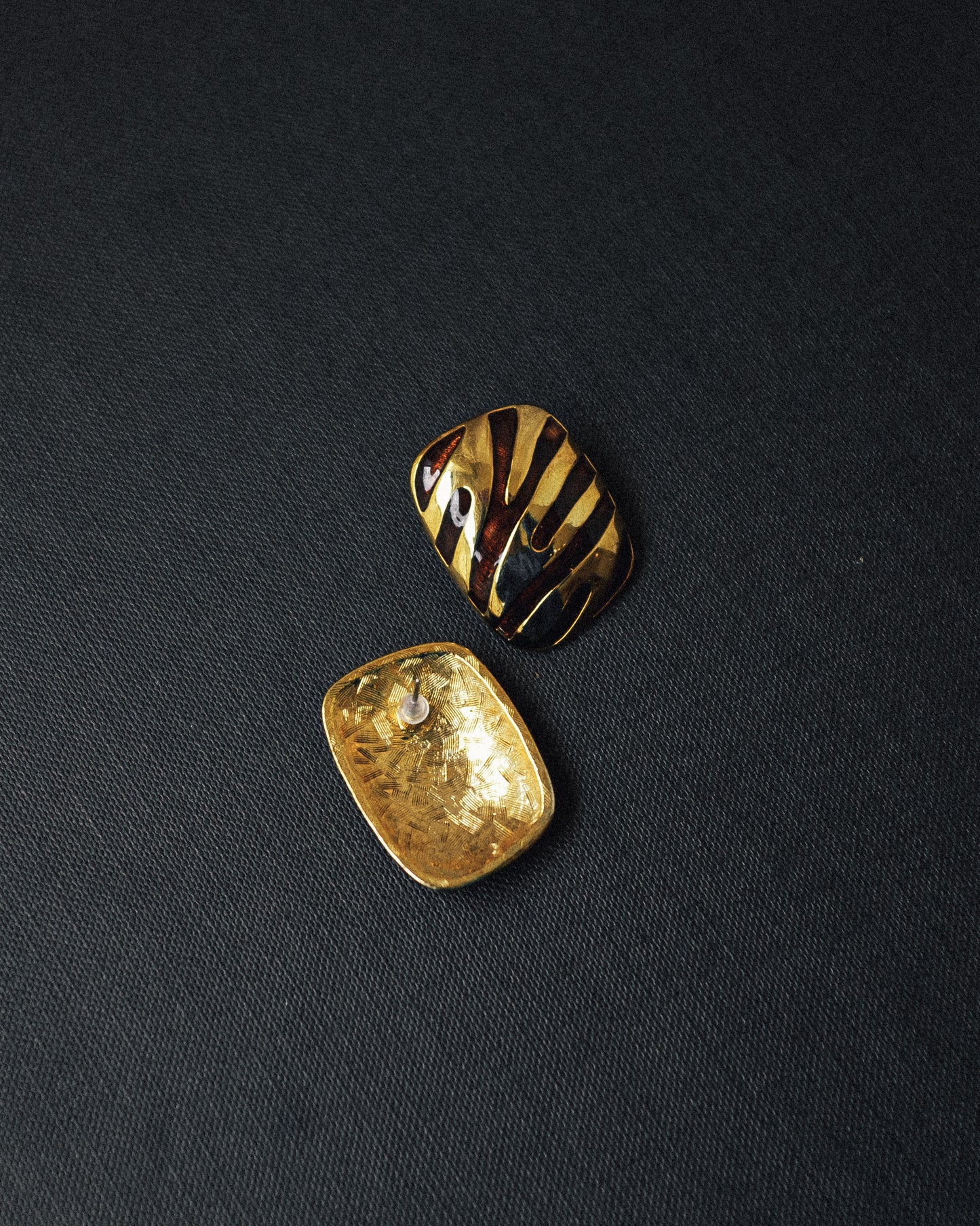 Resin Stripe Earrings