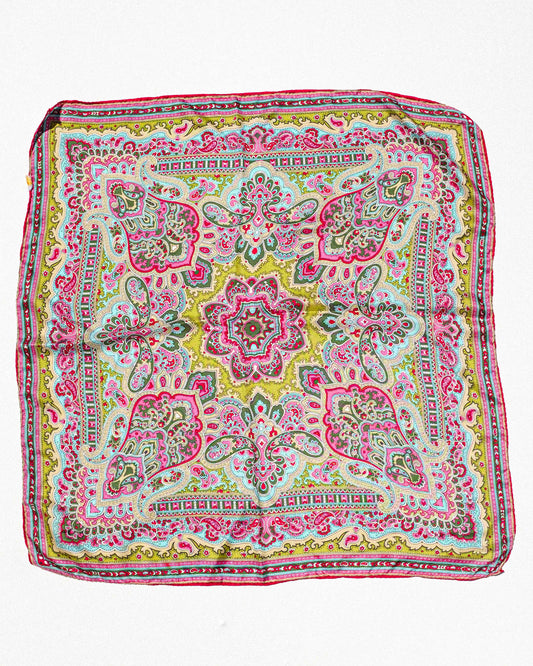 Paisley Silk Bandana
