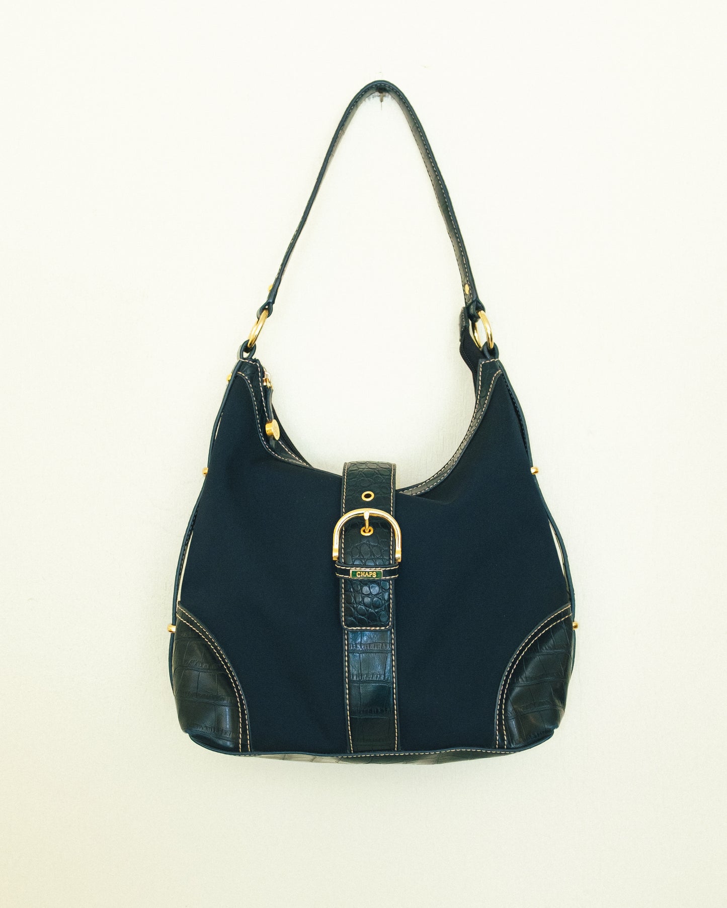 Chaps Nylon Buckle Bag