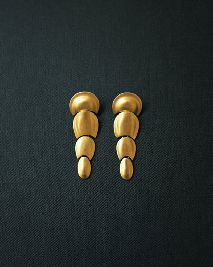 Golden Shell Earrings