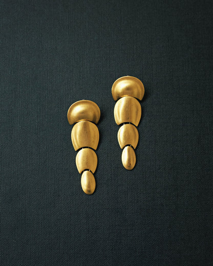 Golden Shell Earrings