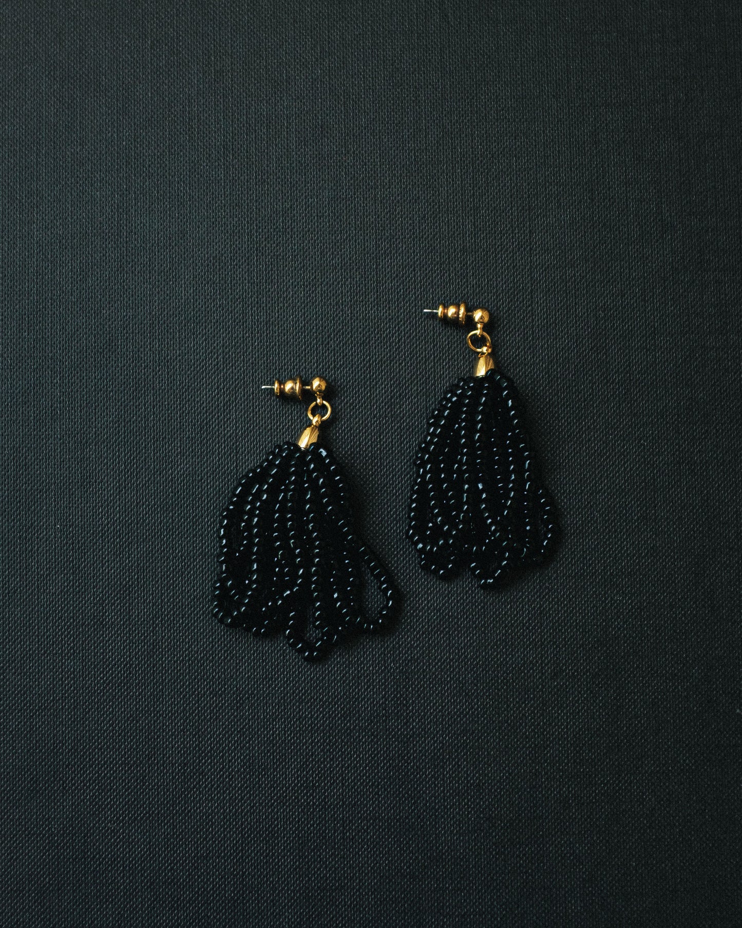 Night Bead Earrings