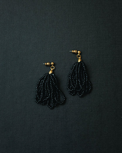 Night Bead Earrings