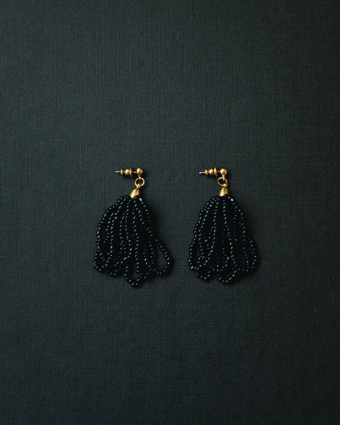 Night Bead Earrings