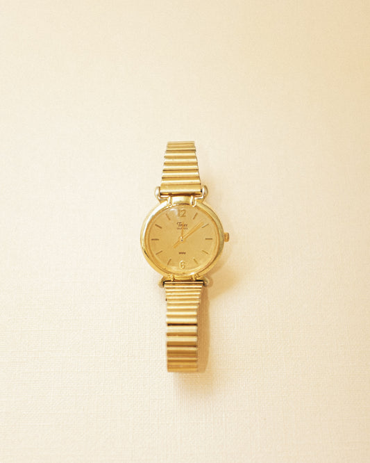 Gold Face Watch