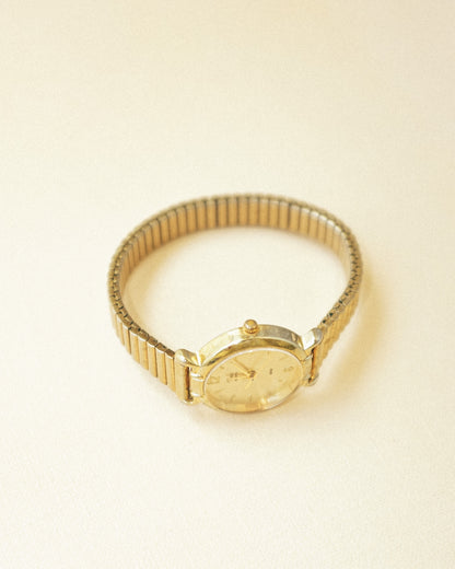 Gold Face Watch