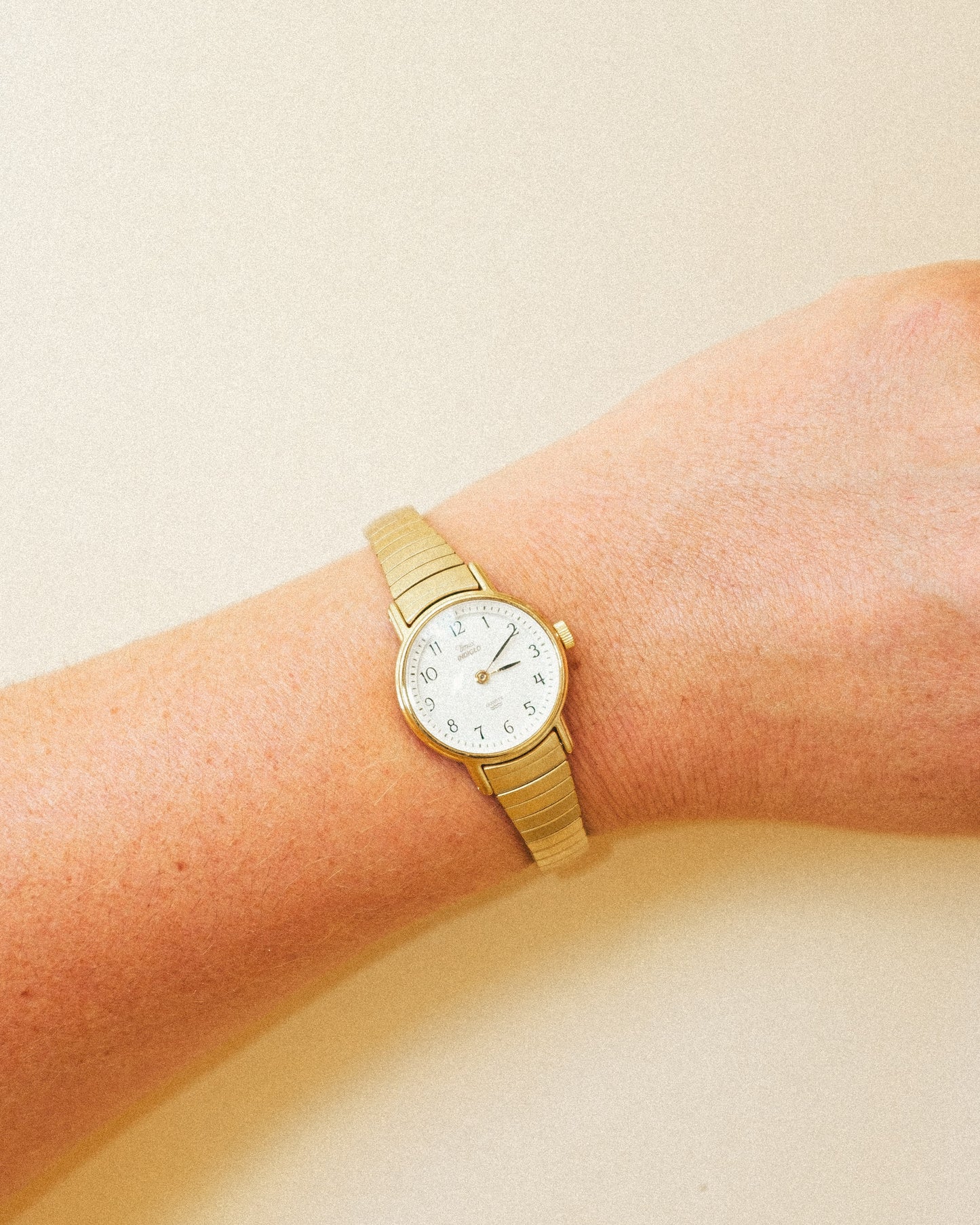 Carriage Gold Band Watch