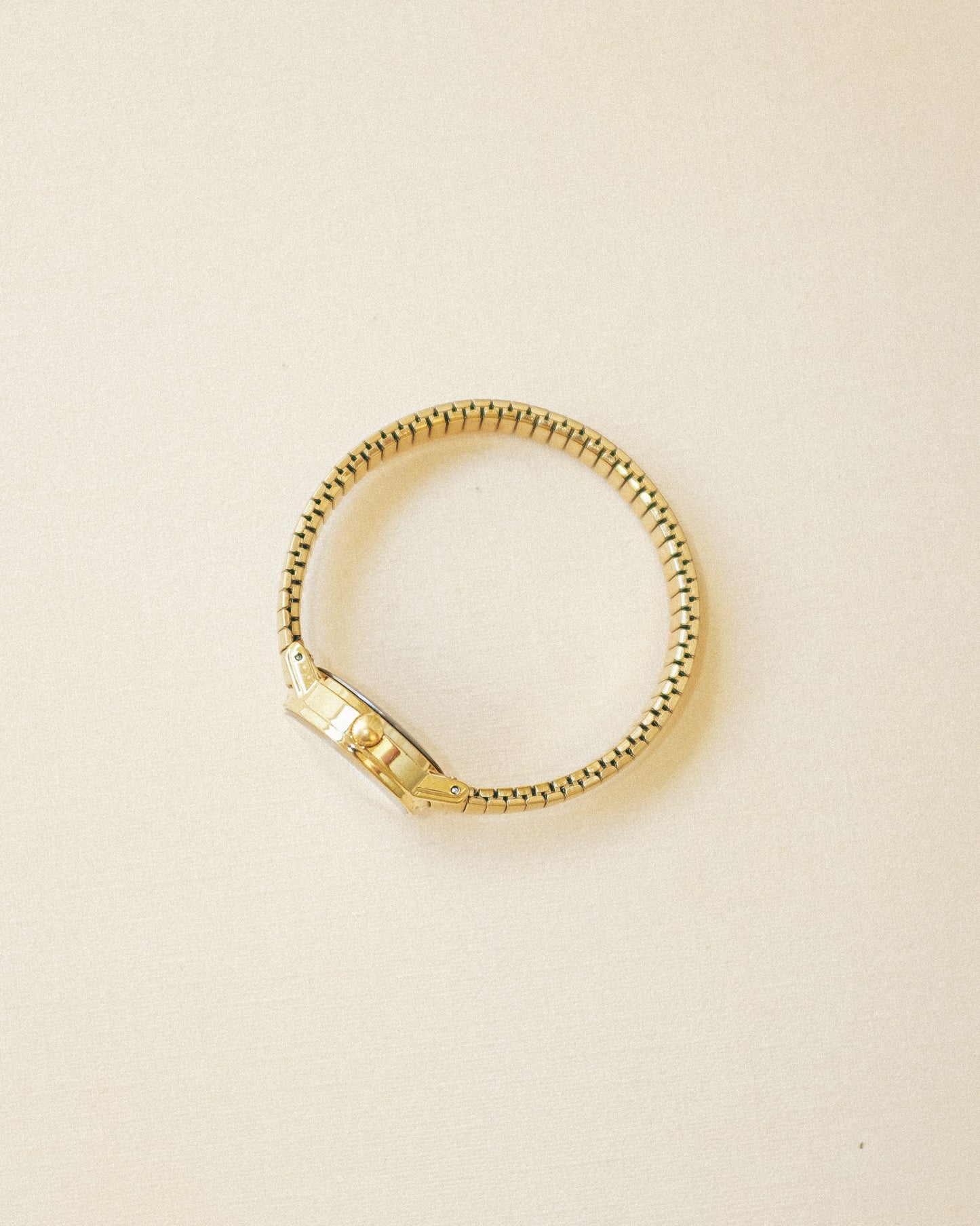 Carriage Gold Band Watch