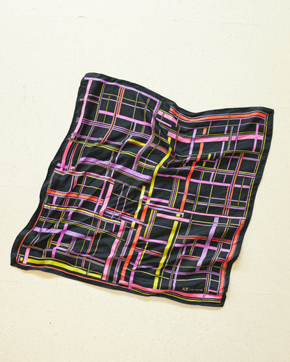 Neon Pastels Silk Scarf