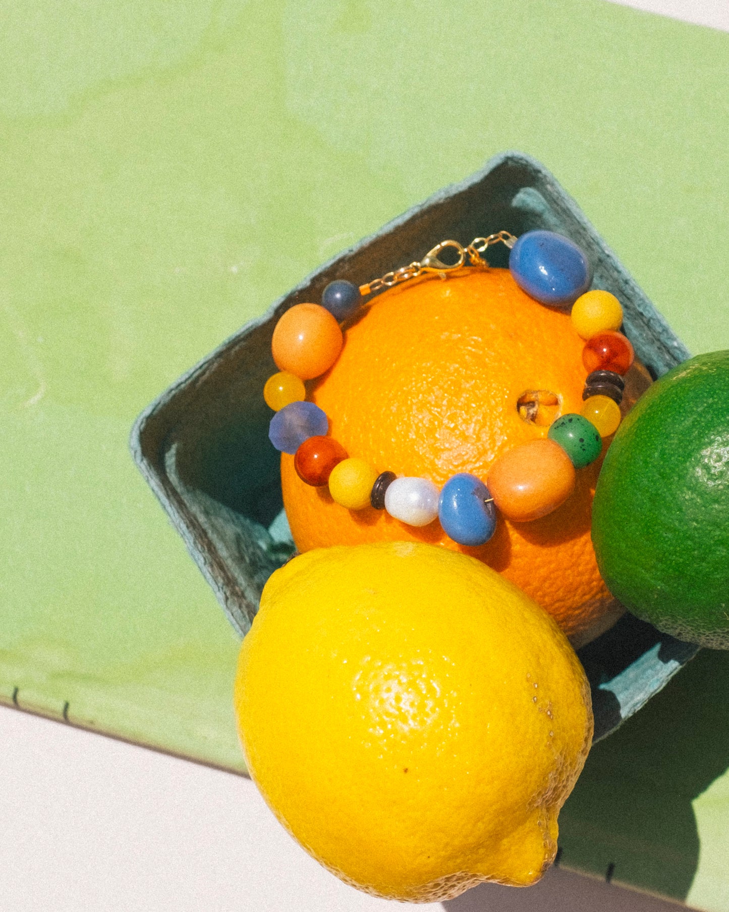 Tangerine Pearl Bracelet