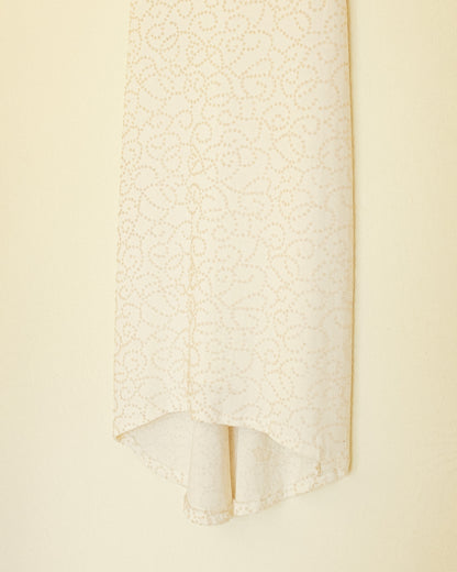 Creme Beaded Dress