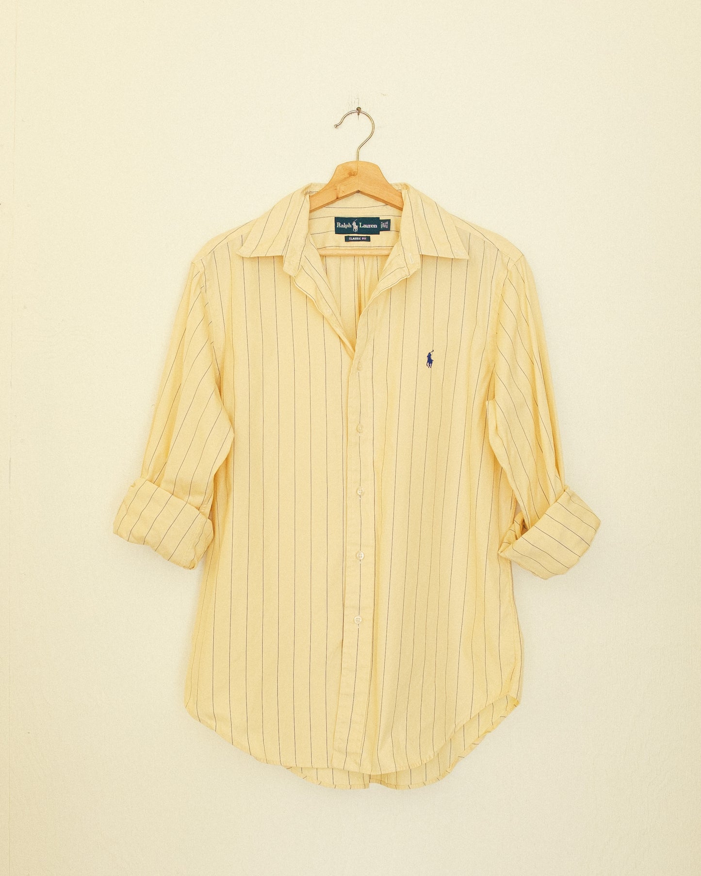 Boyfriend Button Up - Polo Stripe
